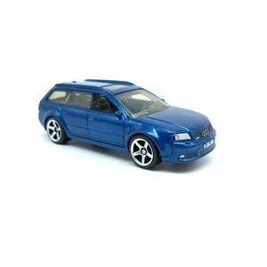 Matchbox 2004 '04 Audi RS 6 Avant Car Wagon Blue Die Cast 1/64 Road Trip Loose